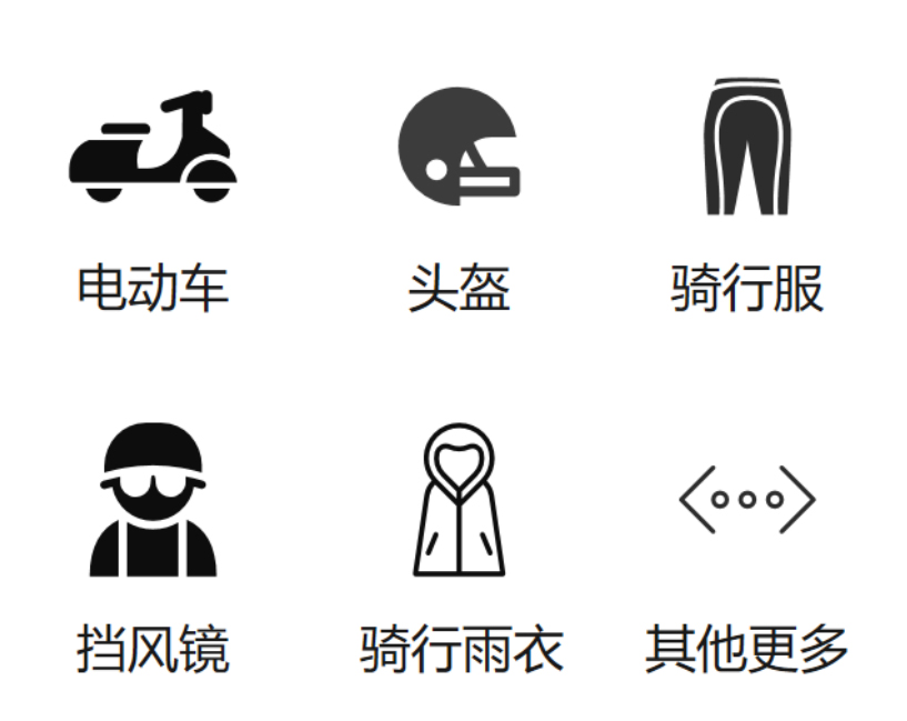 两轮电动车（及周边）品类